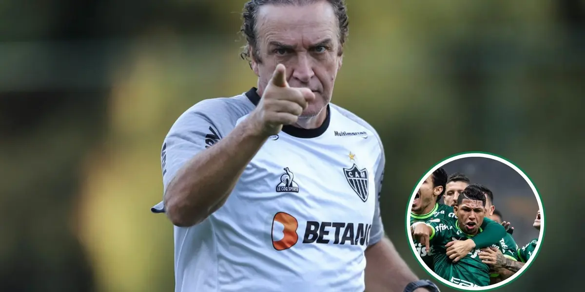 Cuca em destaque pelo Galo
