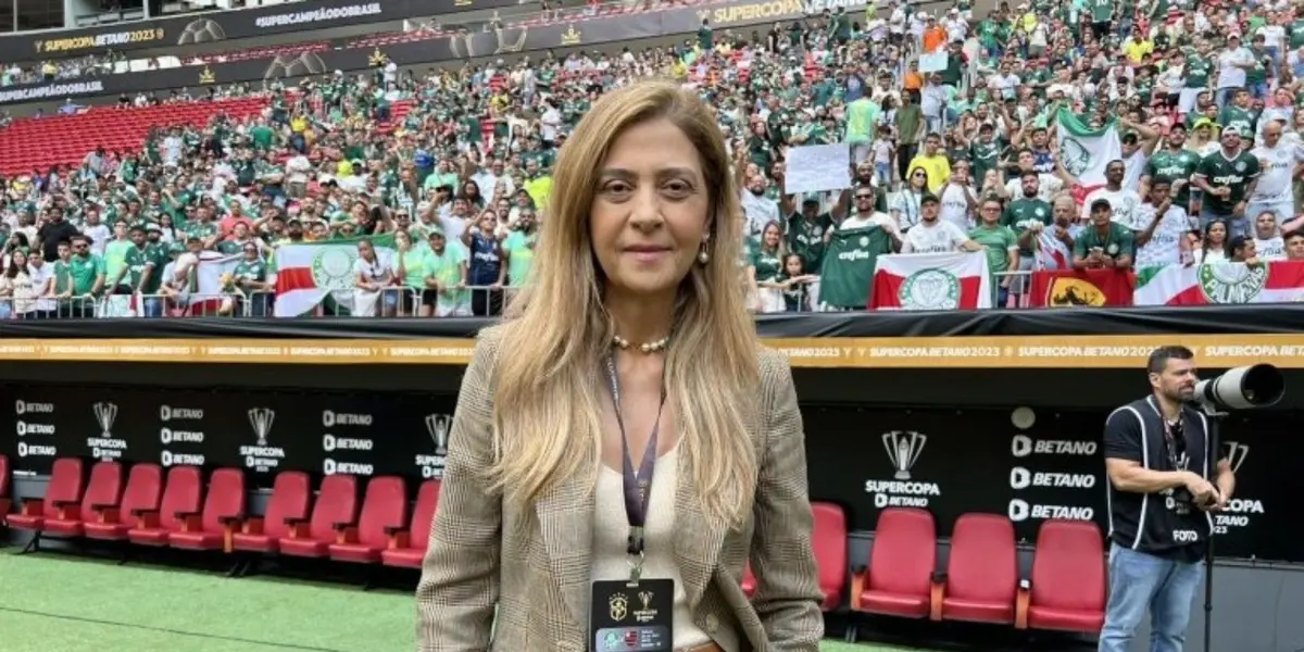 A presidente do Palmeiras e proprietária de uma empresa de crédito pessoal, Leila Pereira, manifestou surpresa ao saber do caso Scarpa