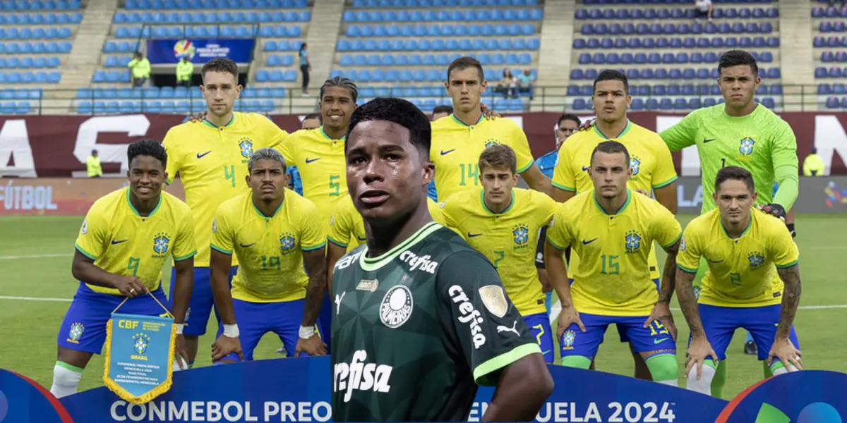 A Seleção Brasileira não conseguiu a vaga para as Olimpíadas