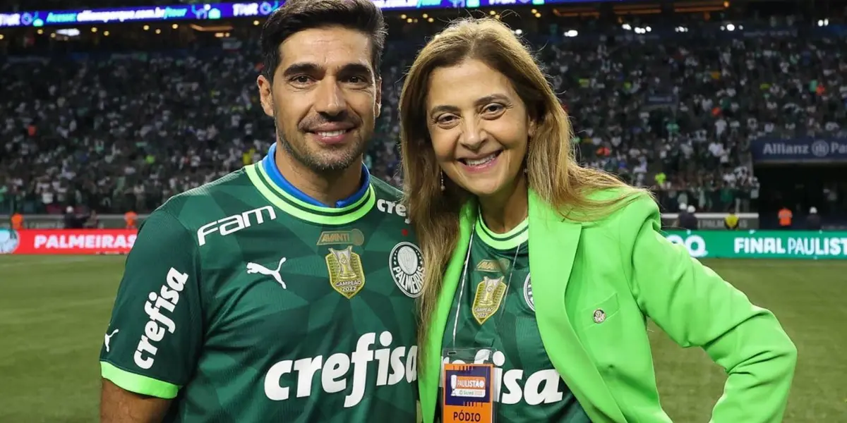 Abel Ferreira e Leila Pereira podem entrar em rota de colisão no Palmeiras