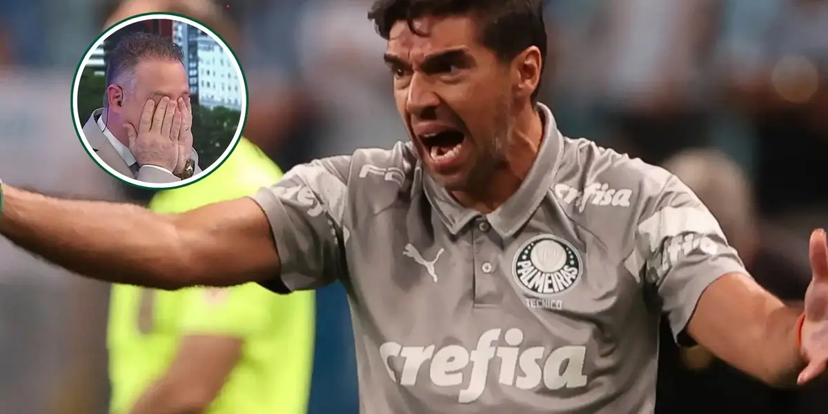 Abel Ferreira em destaque pelo Palmeiras