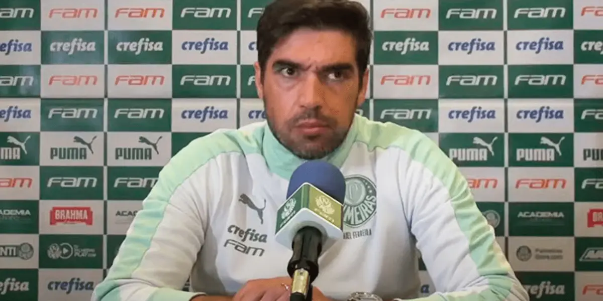 Abel Ferreira se irritou com pergunta de jornalista