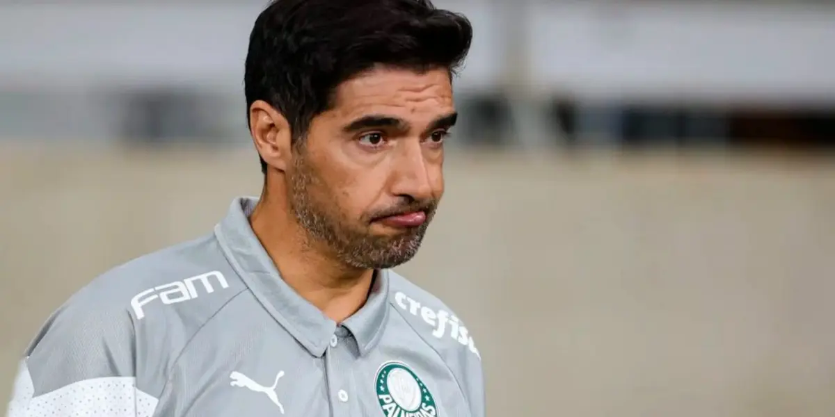Abel Ferreira sofre críticas de parte da torcida do Palmeiras