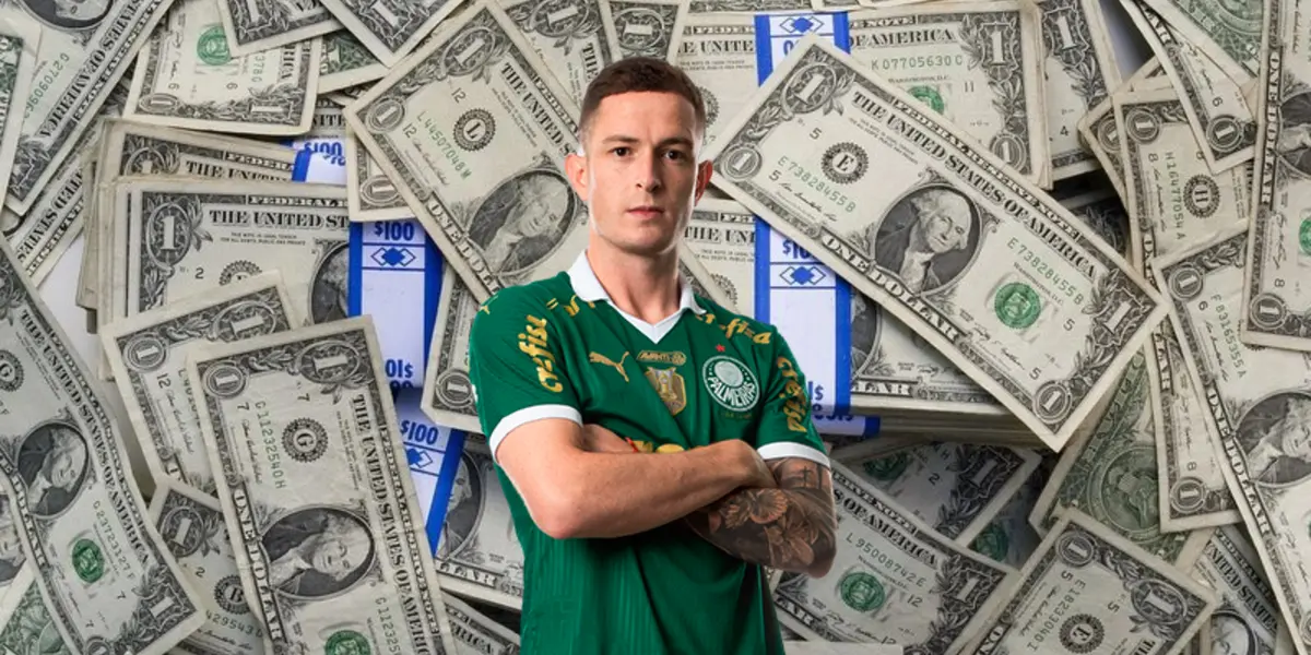 Aníbal Moreno vem conquistando o torcedor do Palmeiras