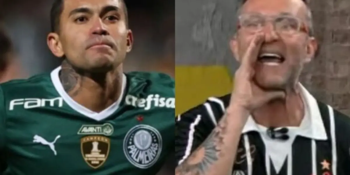 O clima esquentou, jogador do Palmeiras rebate o apresentador Neto