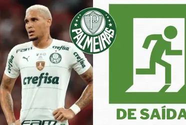 Atacante não consegue se firmar no Palmeiras e pode deixar o clube.