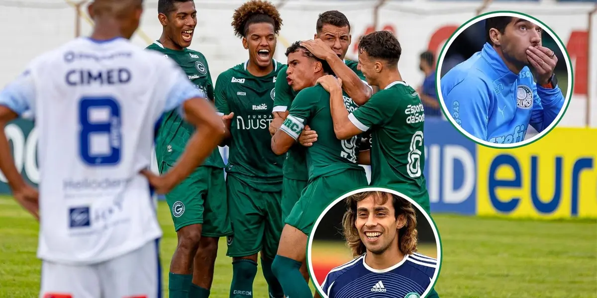 Atletas do Goiás durante a Copinha em 2025