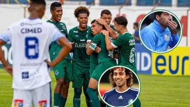 Atletas do Goiás durante a Copinha em 2025