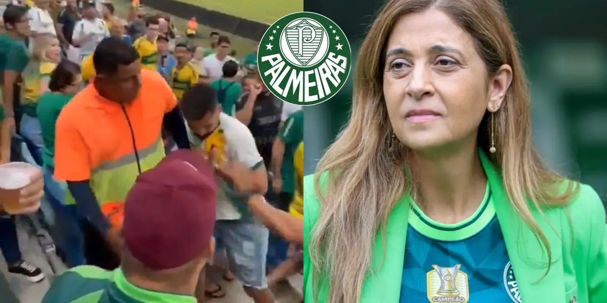 Briga aconteceu ainda no meio da partida.