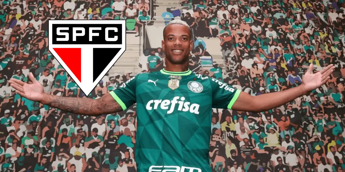 Caio Paulista foi anunciado pelo Palmeiras nesta sexta-feira (5)