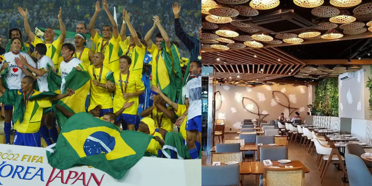 Campeão do mundo em 2002 virou dono de restaurante