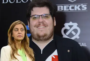 Casimiro criticou Leila Pereira, presidente do Palmeiras, por falas em entrevista coletiva