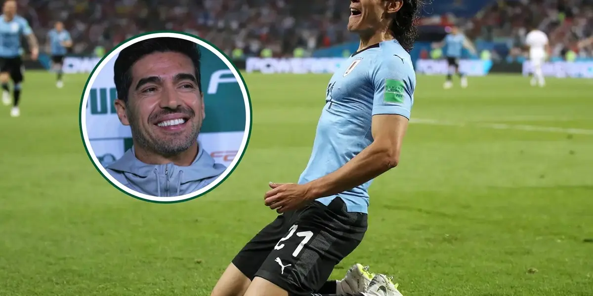Cavani em destaque pela Celeste