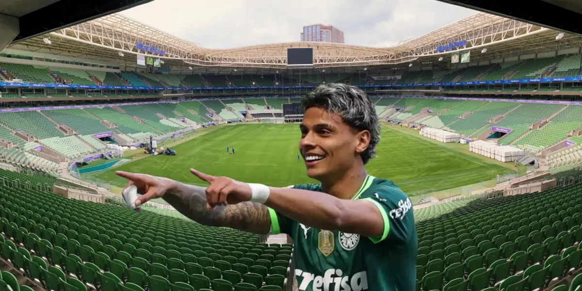 Confira a linda assistência de Richard Ríos para o gol de Breno Lopes