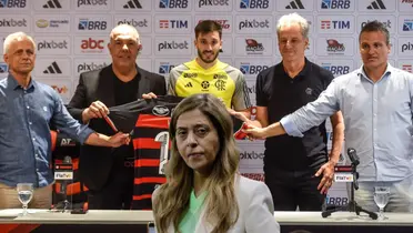 Em apresentação no Flamengo, Viña deixa palmeirenses irritados