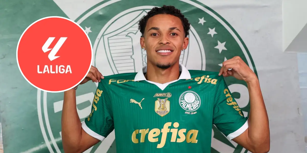 Estava na La Liga, mas Lázaro revela sonho que tem com o Palmeiras para 2024