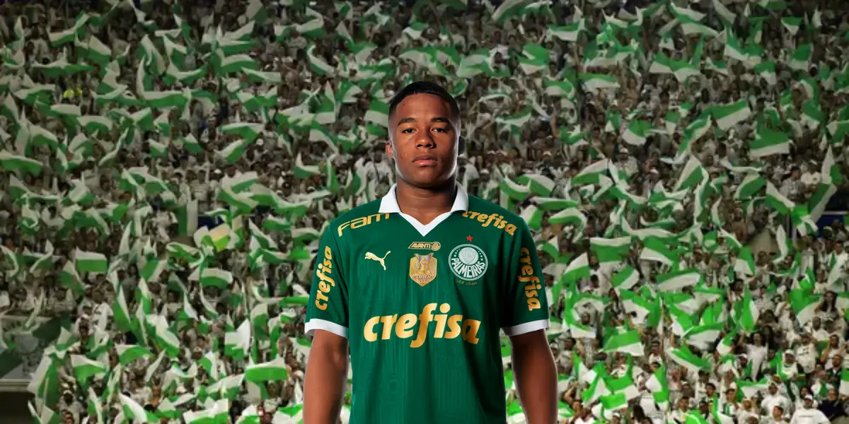 Endrick abriu o placar no 1º tempo do Dérbi com um belo chute