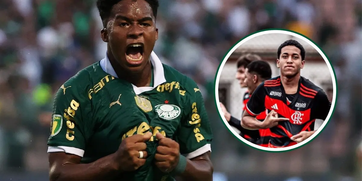 Endrick em destaque pelo Palmeiras