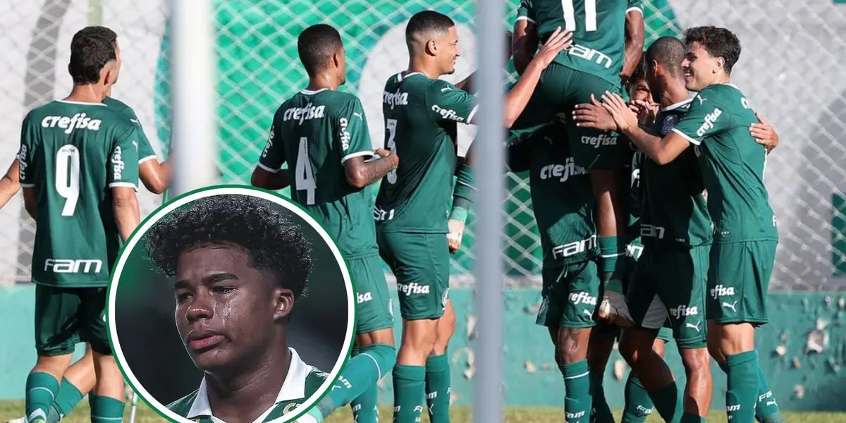 Endrick em destaque pelo Verdão