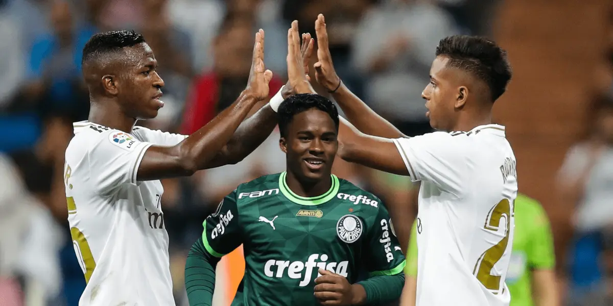 Endrick no Real Madrid chamou a atenção de todos os torcedores