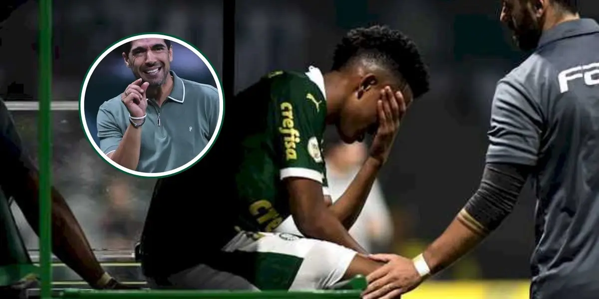 Estevão em destaque pelo Palmeiras
