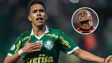 Estevão em destaque pelo Palmeiras