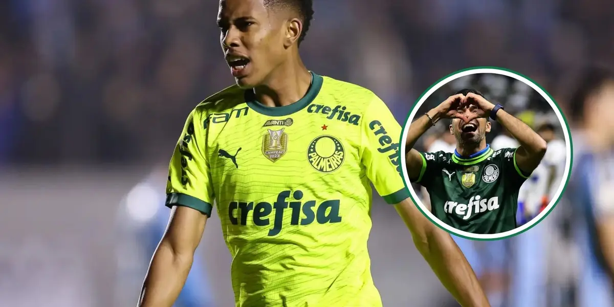 Estevão em destaque pelo verdão