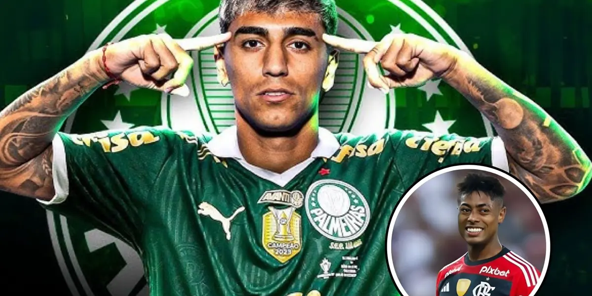 Facundo Torres em destaque pelo Palmeiras