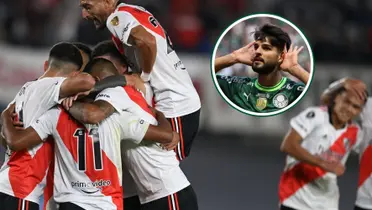 Flaco López em detalhe no Palmeiras