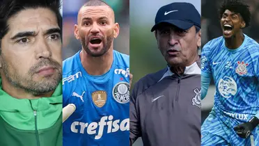 Foto: Palmeiras/Corinthians/Divulgação