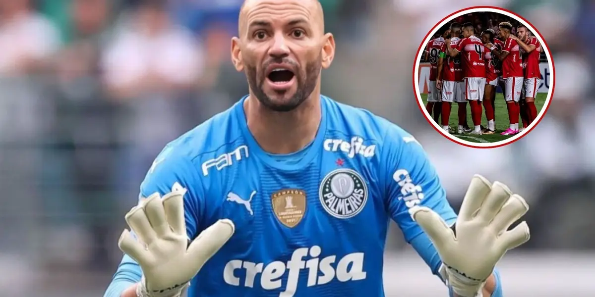 Goleiro Weverton em destaque