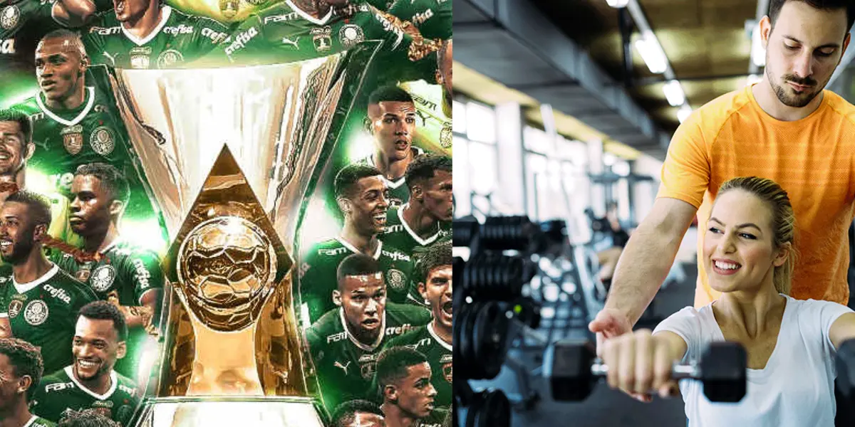 Jogador campeão pelo Palmeiras virou instrutor de academia