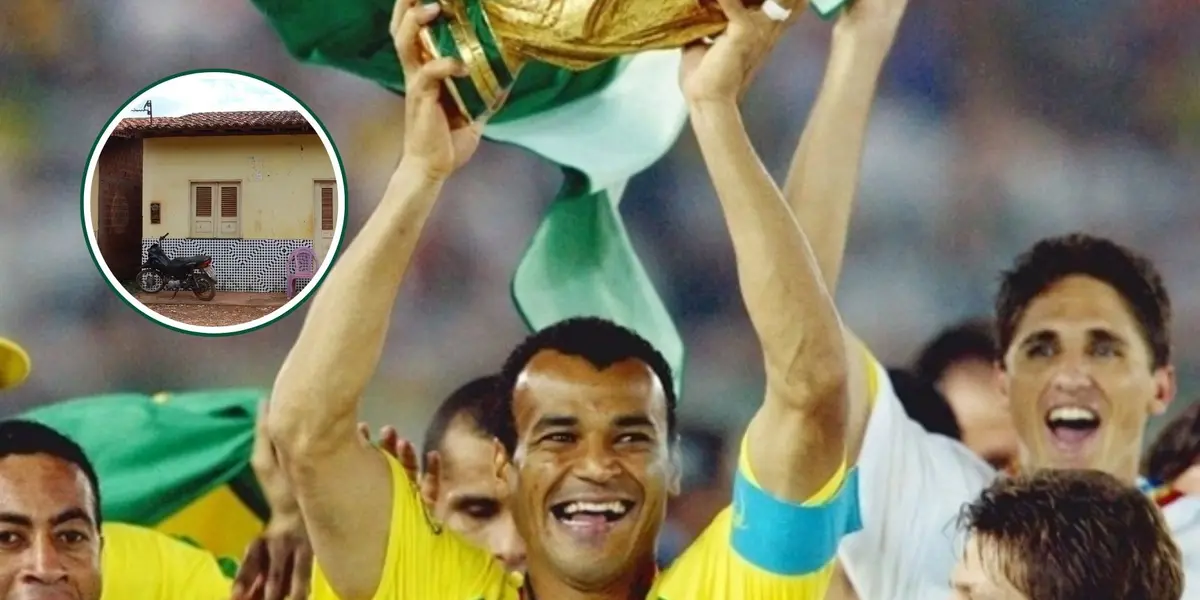 Jogadores comemoram o Penta