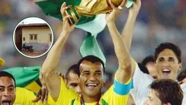 Jogadores comemoram o Penta