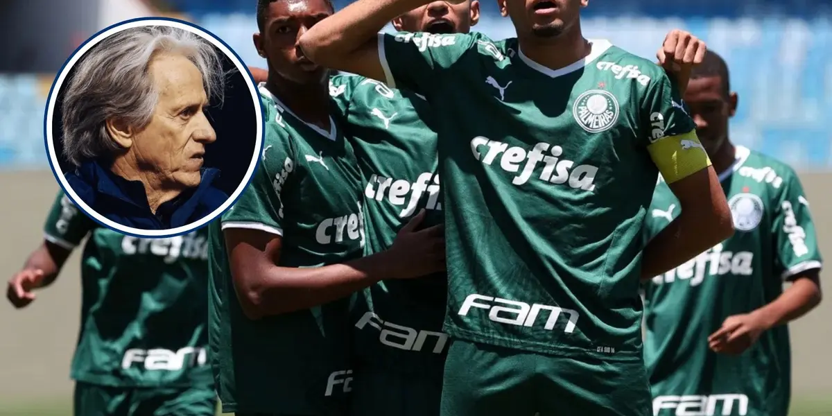 Jogadores da base do Palmeiras em destaque