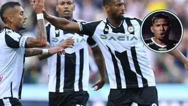 Jogadores da Udinese em destaque