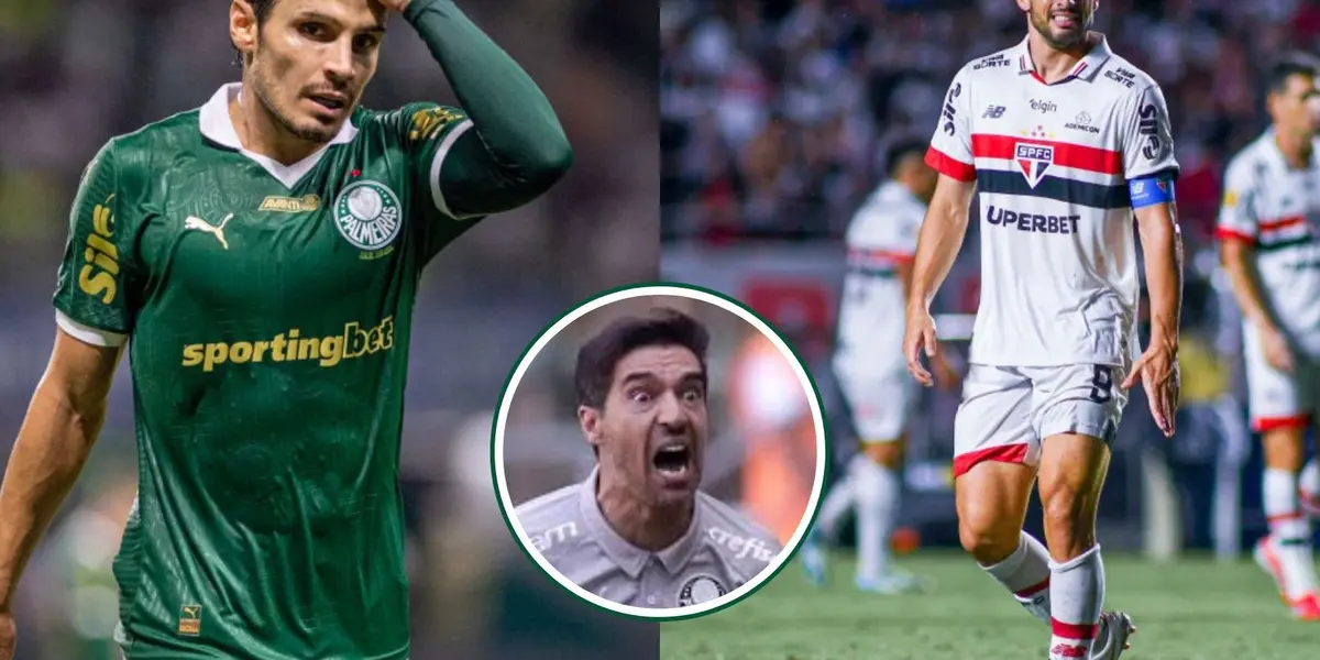 Jogadores do Palmeiras e São Paulo se enfrentam