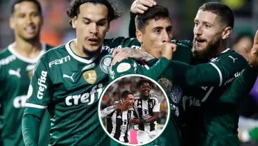 Jogadores do Palmeiras em destaque