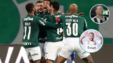 Jogadores do Palmeiras em destaque