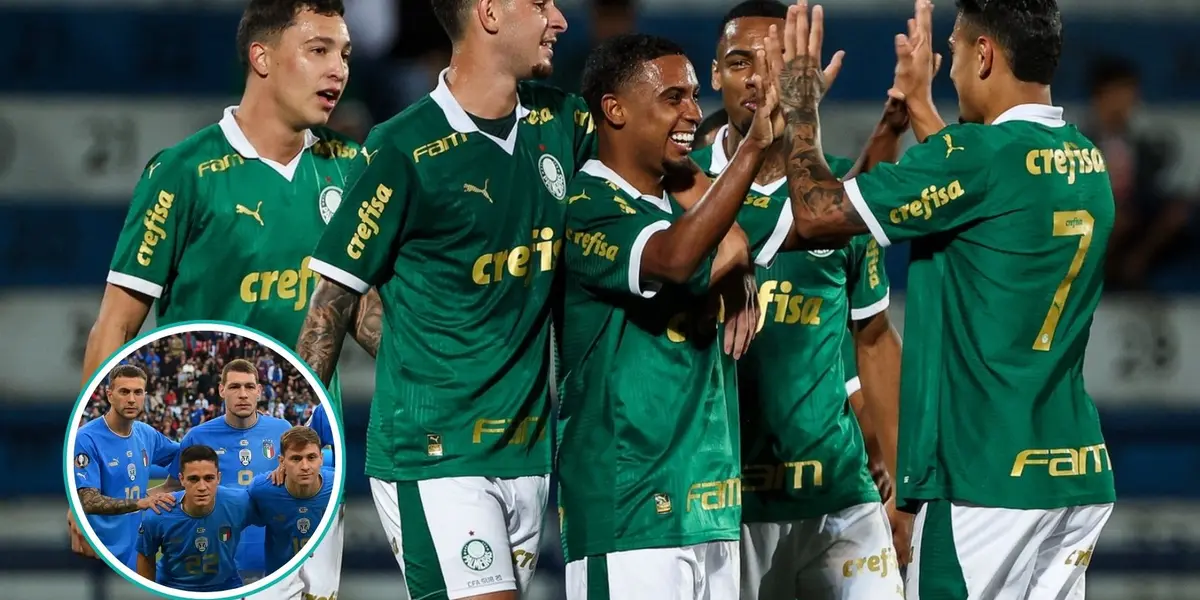 Jogadores do Palmeiras em destaque