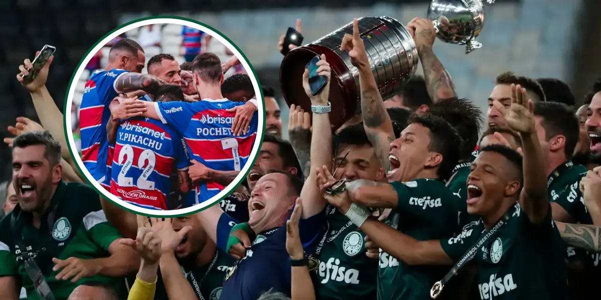 Jogadores do Palmeiras em destaque