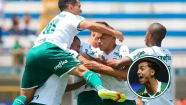 Jogadores do Sub-20 do Verdão