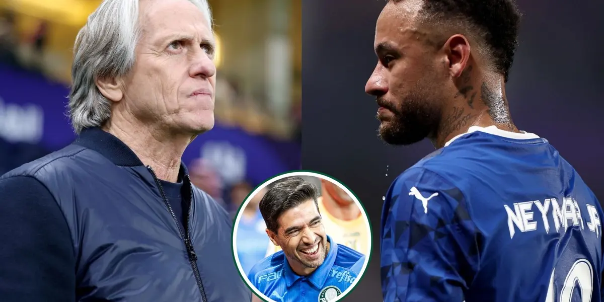 Jorge Jesus e Neymar em destaque