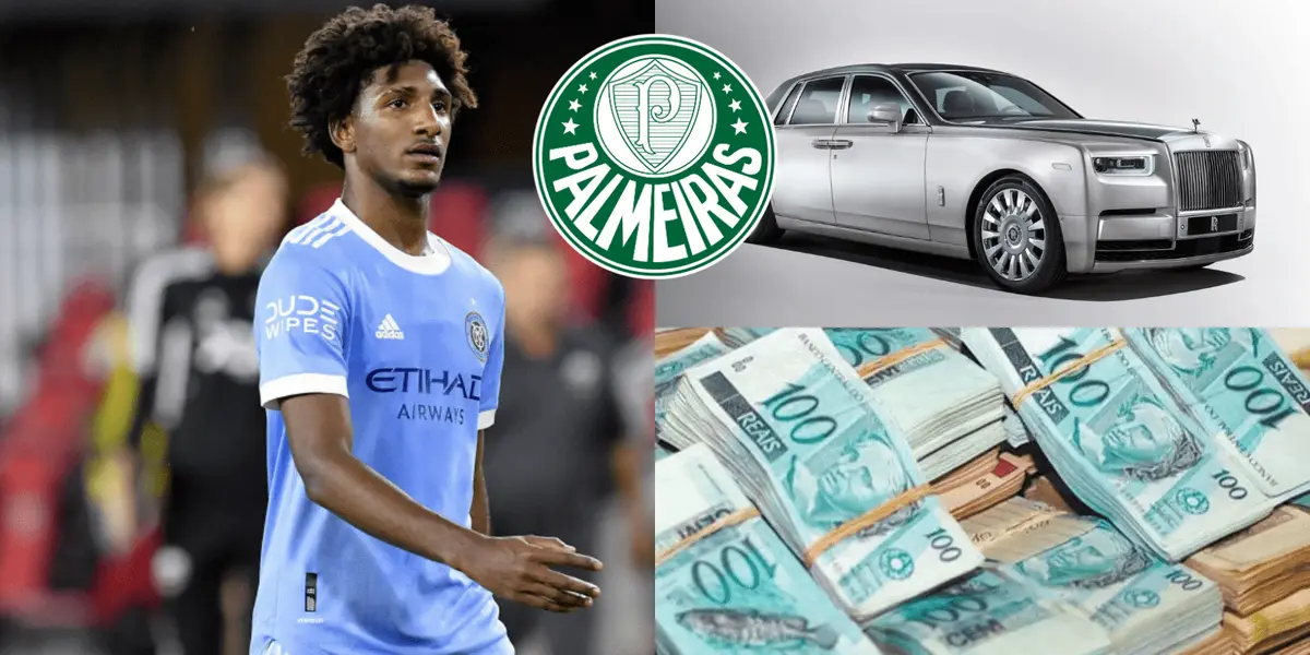 Jovem atacante segue sondado pelo Palmeiras.