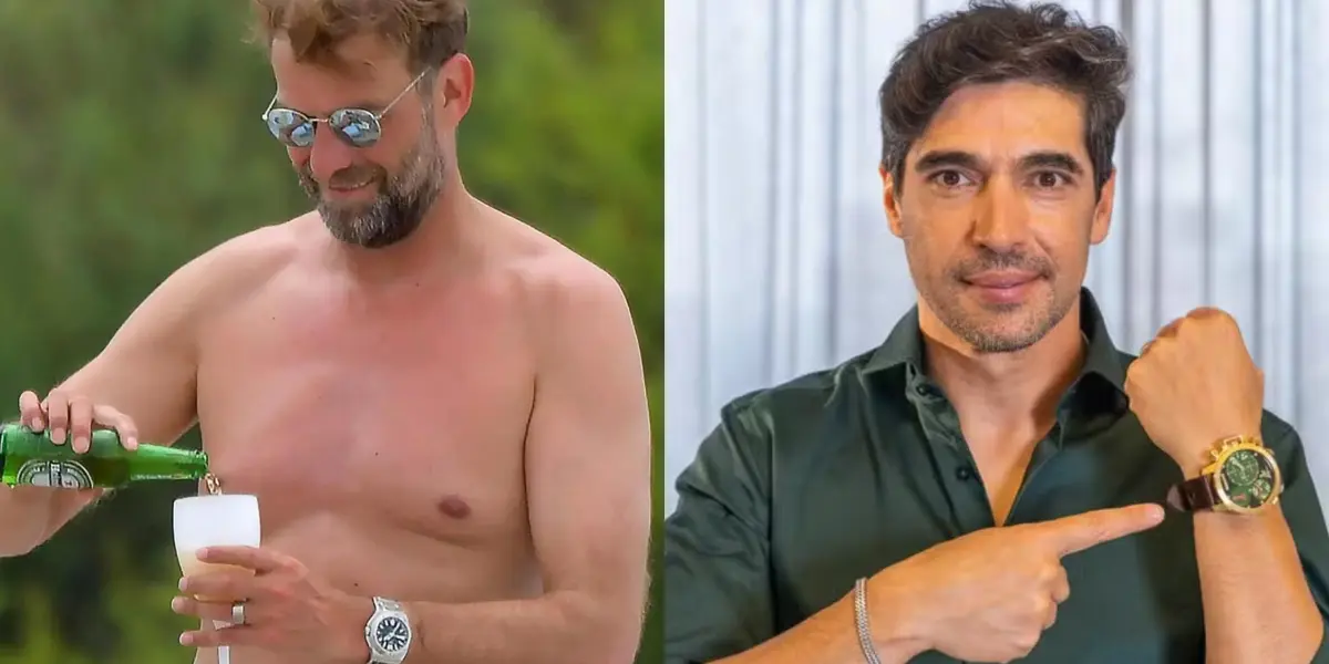 Jurgen Klopp e Abel Ferreira