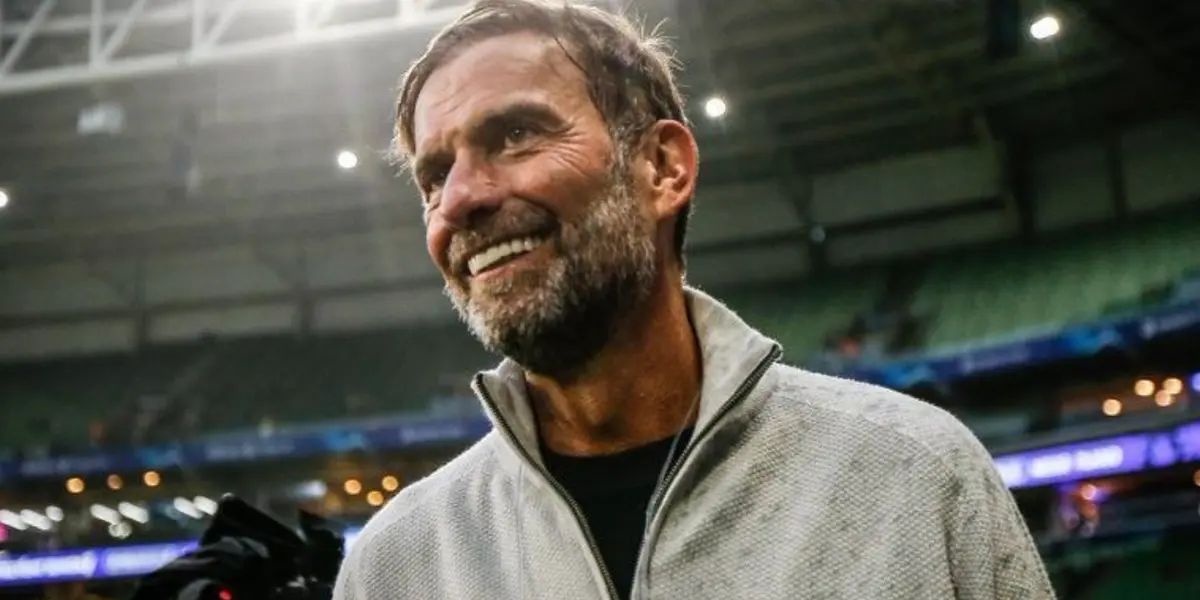 Jürgen Klopp no Allianz Parque. Foto: Divulgação