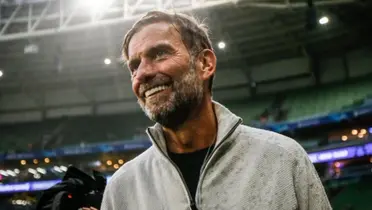 Jürgen Klopp no Allianz Parque. Foto: Divulgação