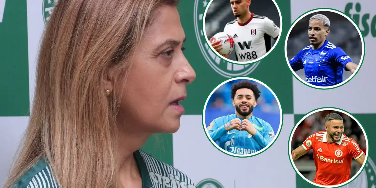 Leila Pereira ainda não conseguiu contratações de peso para o Palmeiras