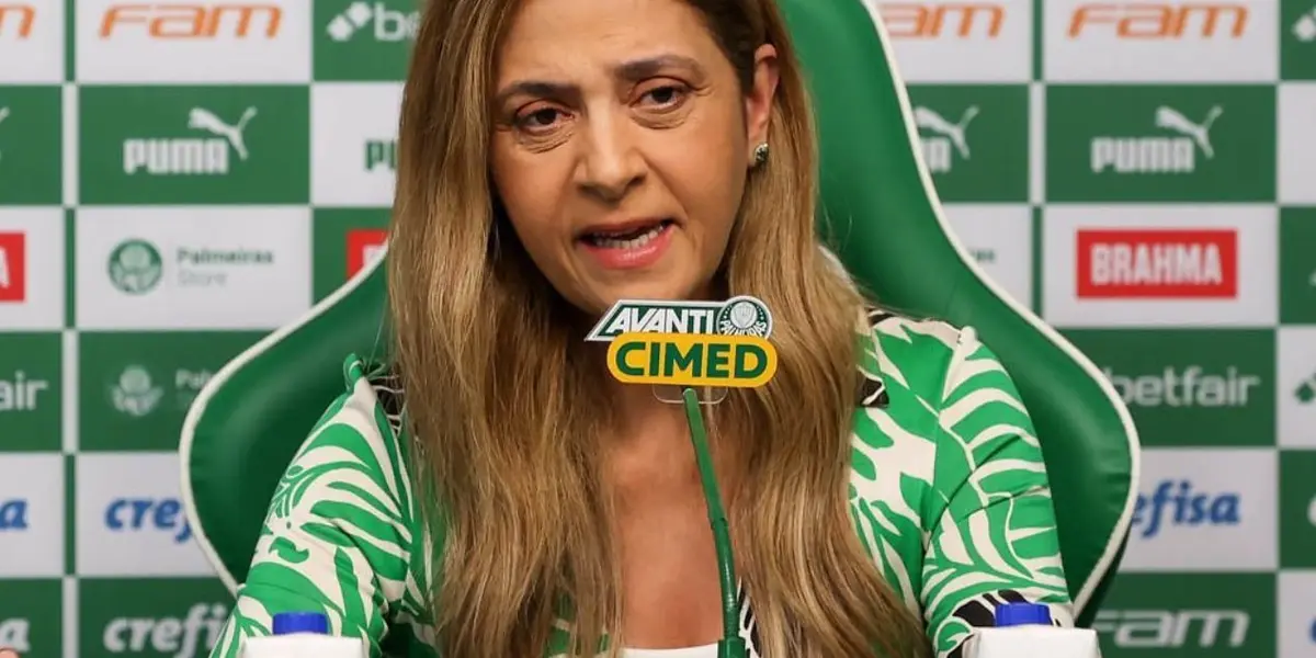 Leila Pereira comemora chance de ouro para repatriar jogador