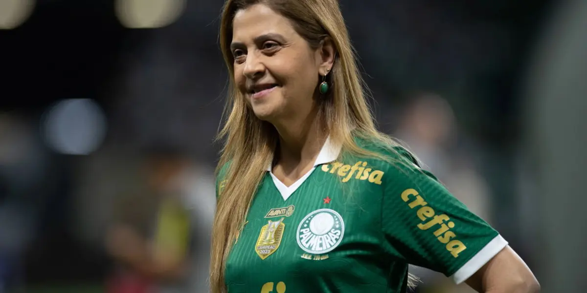 Leila Pereira dá o ok para trazer jogador de elite ao Palmeiras